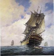 unknow artist Seascape, boats, ships and warships. 82 china oil painting reproduction